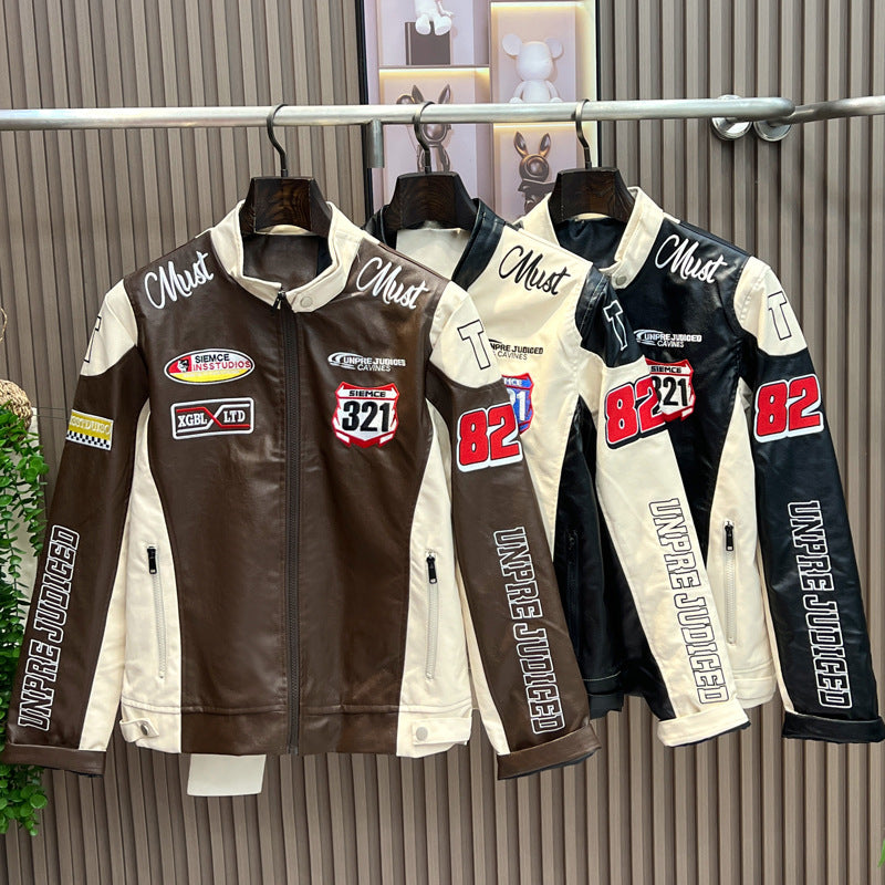 Leather Racing Jacket