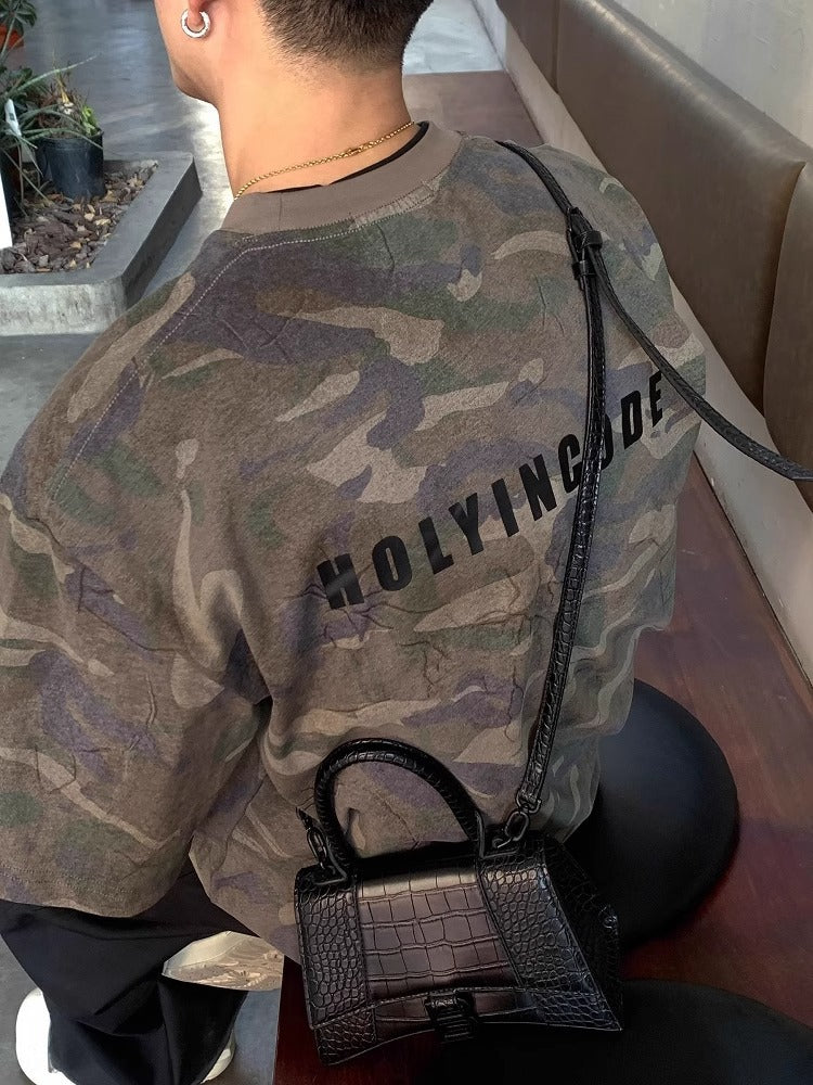 Retro Camouflage Street T-Shirt