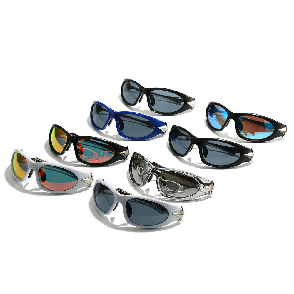 Y2K Cyberpunk Star-Frame Shades