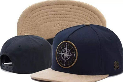 Embroidered Snapback Baseball Cap