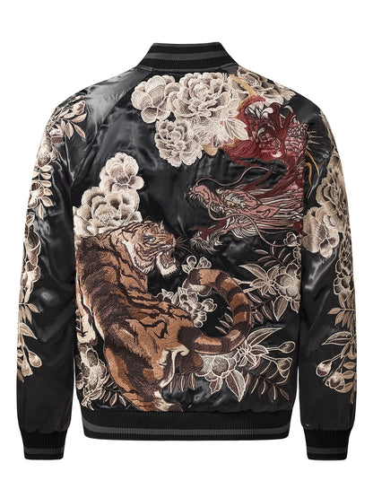 Dragon & Tiger Embroidered Jacket