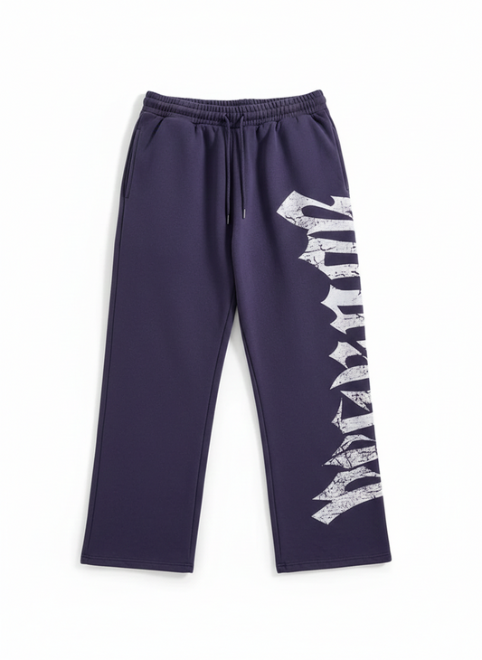 Wide-Leg Athletic Pants