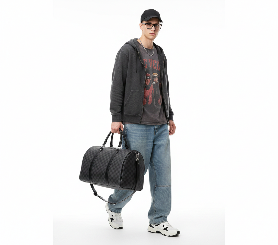 Geometric Travel Bag