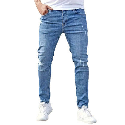 Slim Tapered Stretch Denim Jeans