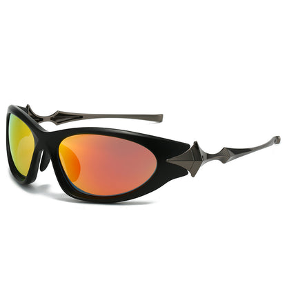 Y2K Cyberpunk Star-Frame Shades