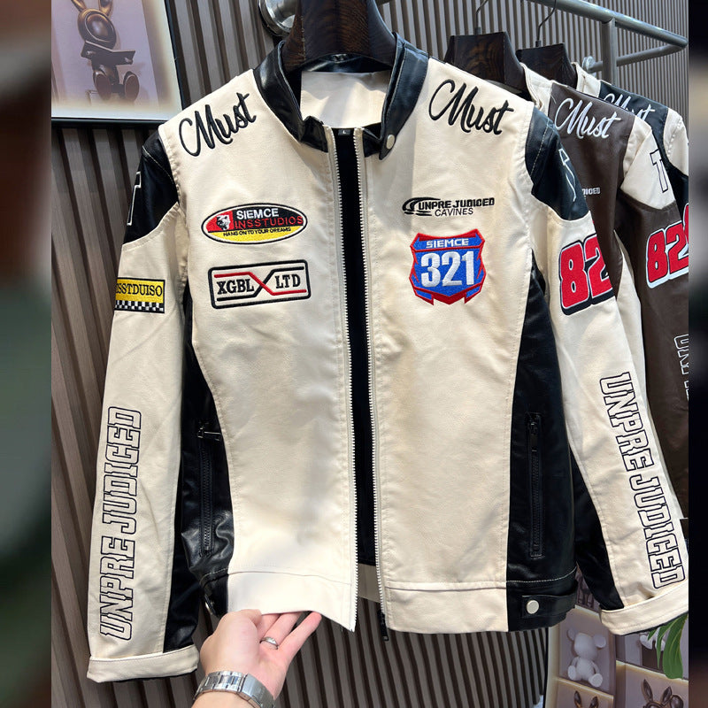 Leather Racing Jacket