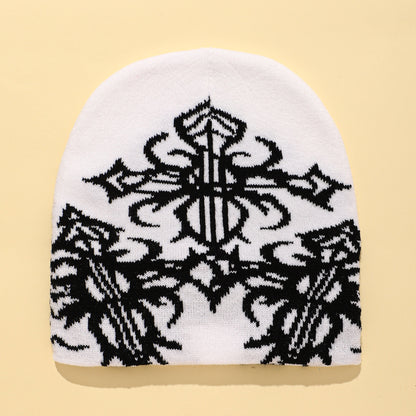 Jacquard Knit Beanie