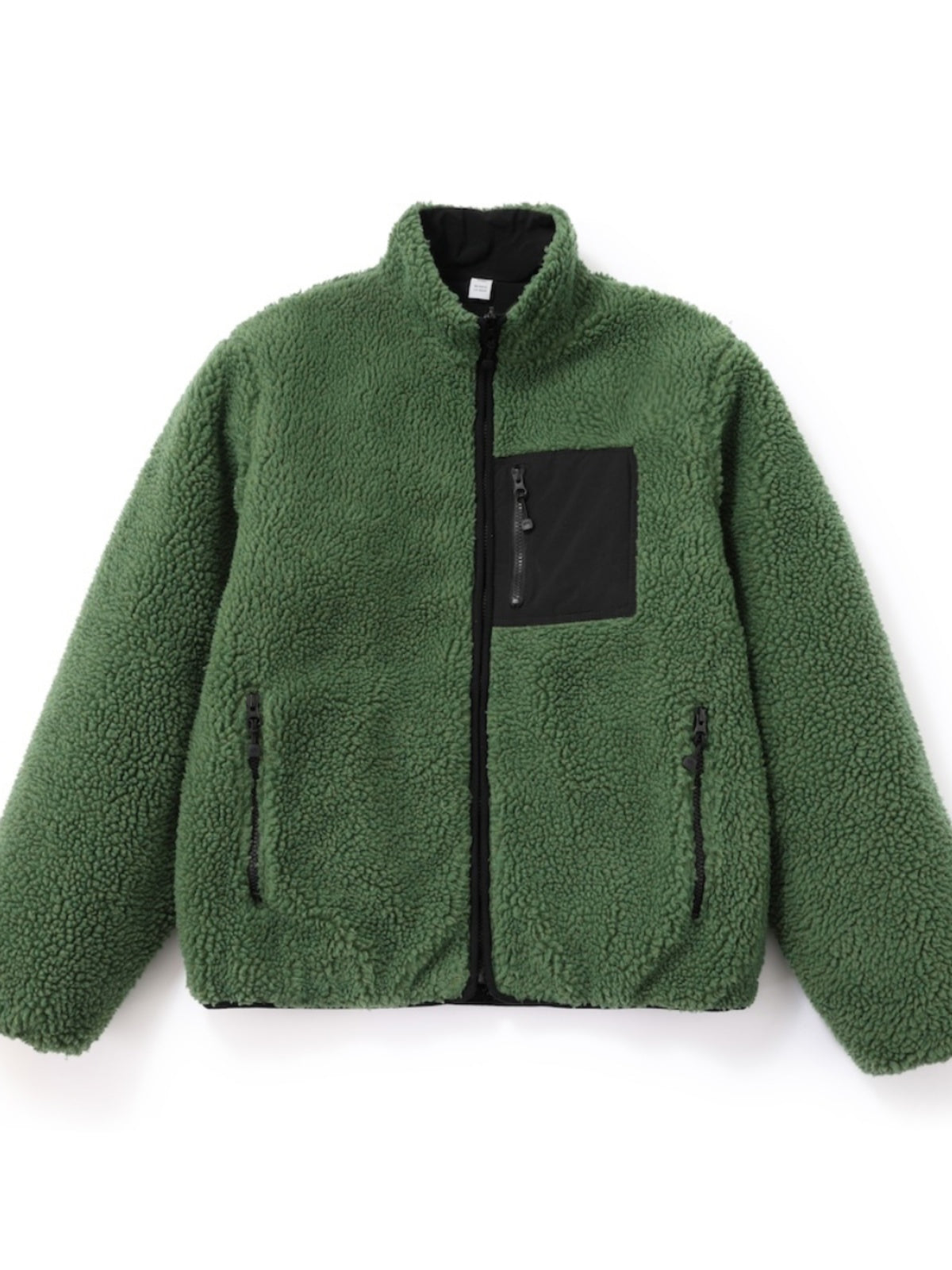 Reversible 8-Ball Sherpa Zip Jacket