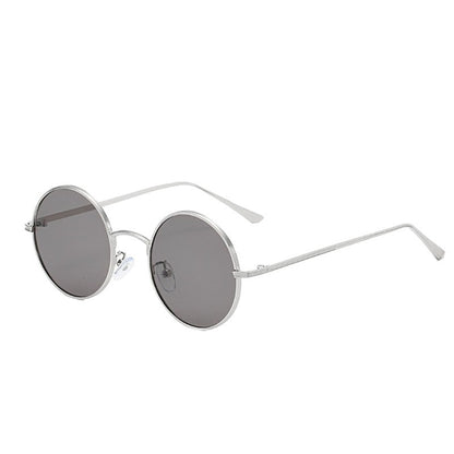 Punk Round Frame Sunglasses