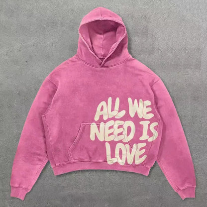 “All We Need Is Money/All We Need is Love” Hoodie