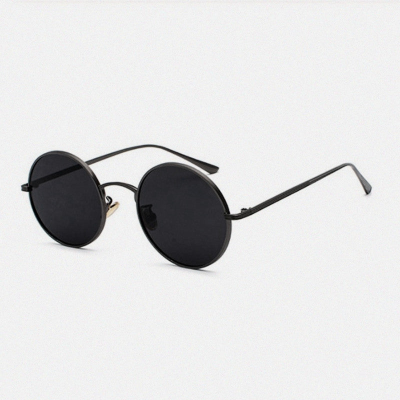 Punk Round Frame Sunglasses