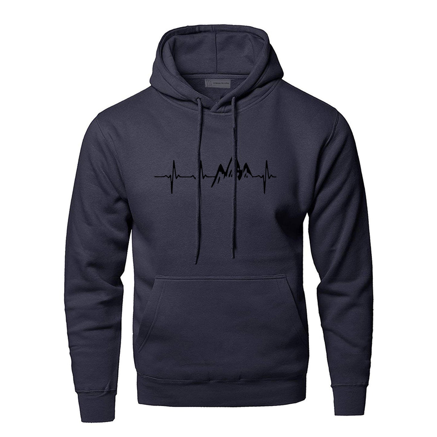 Mountain Pulse Graphic Hoodie