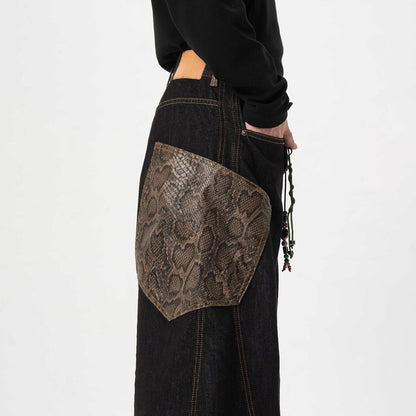 Retro Wide-Leg Street Jeans