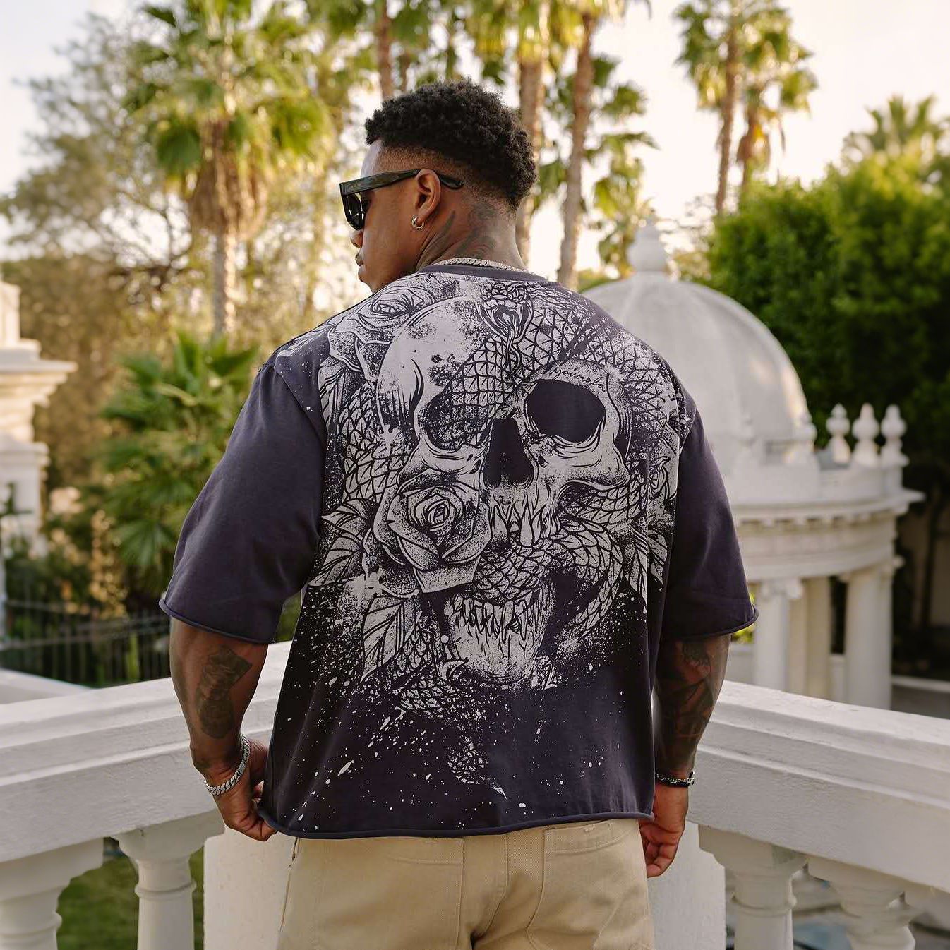 Oversized Letter T-Shirt