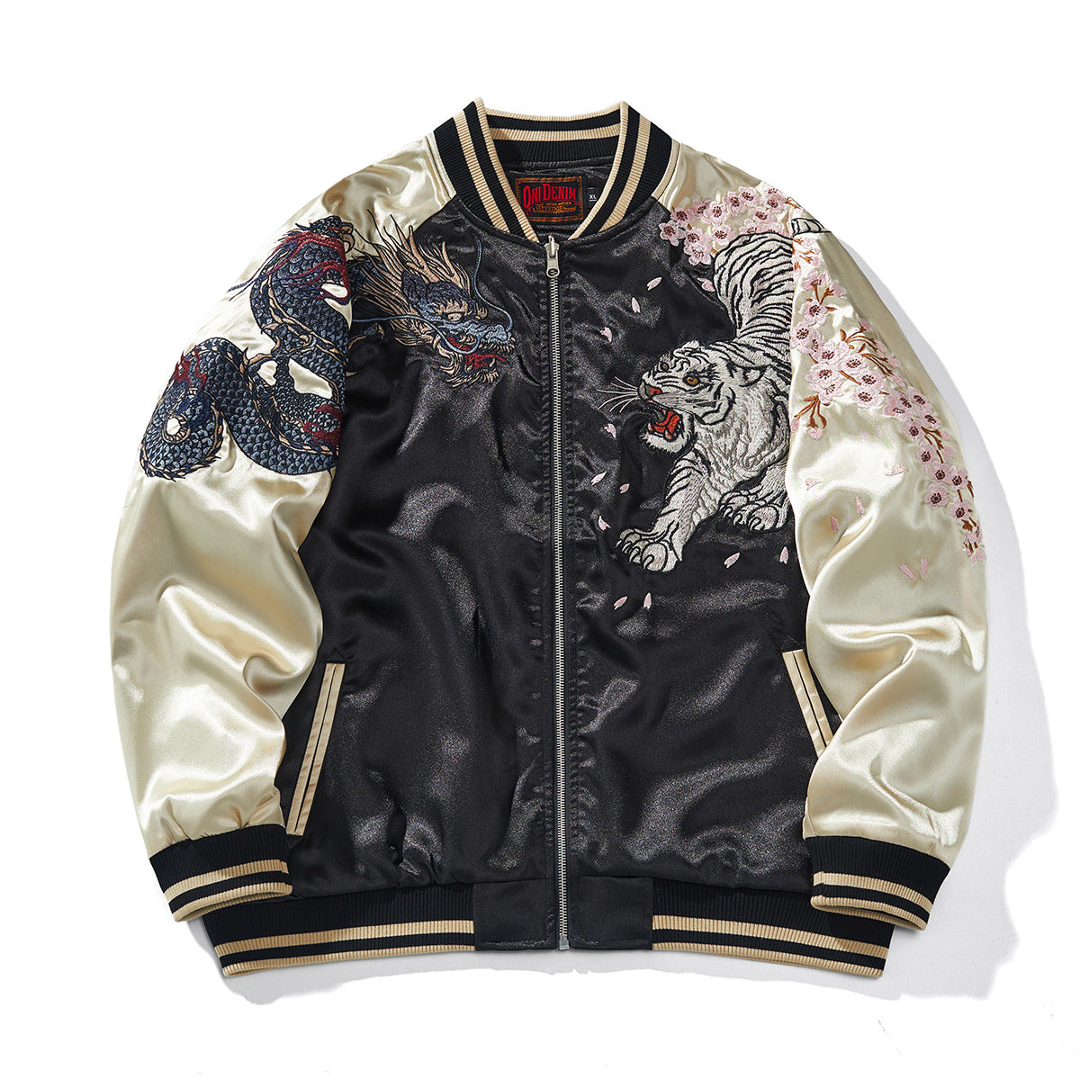 Vaezion D & T Embroidered Baseball Jacket