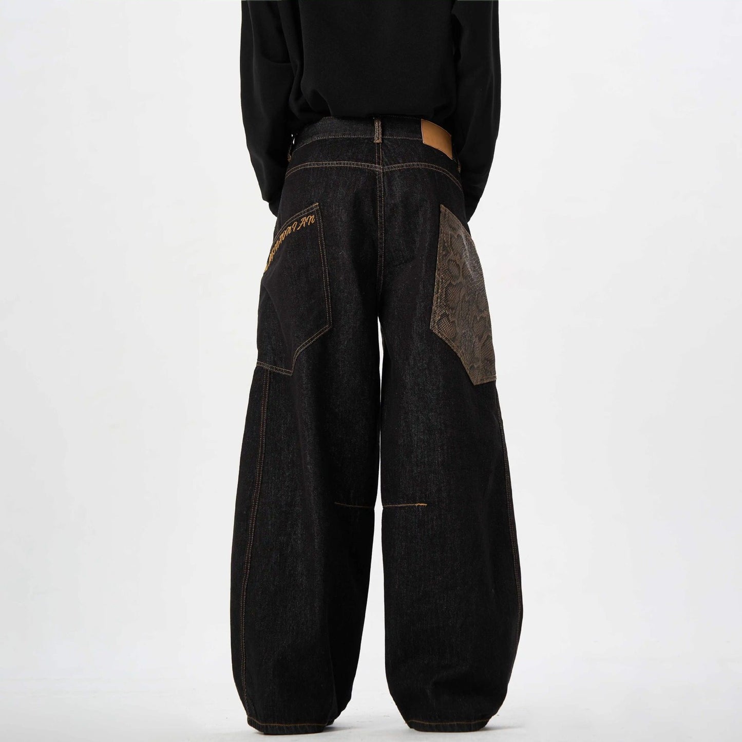 Retro Wide-Leg Street Jeans