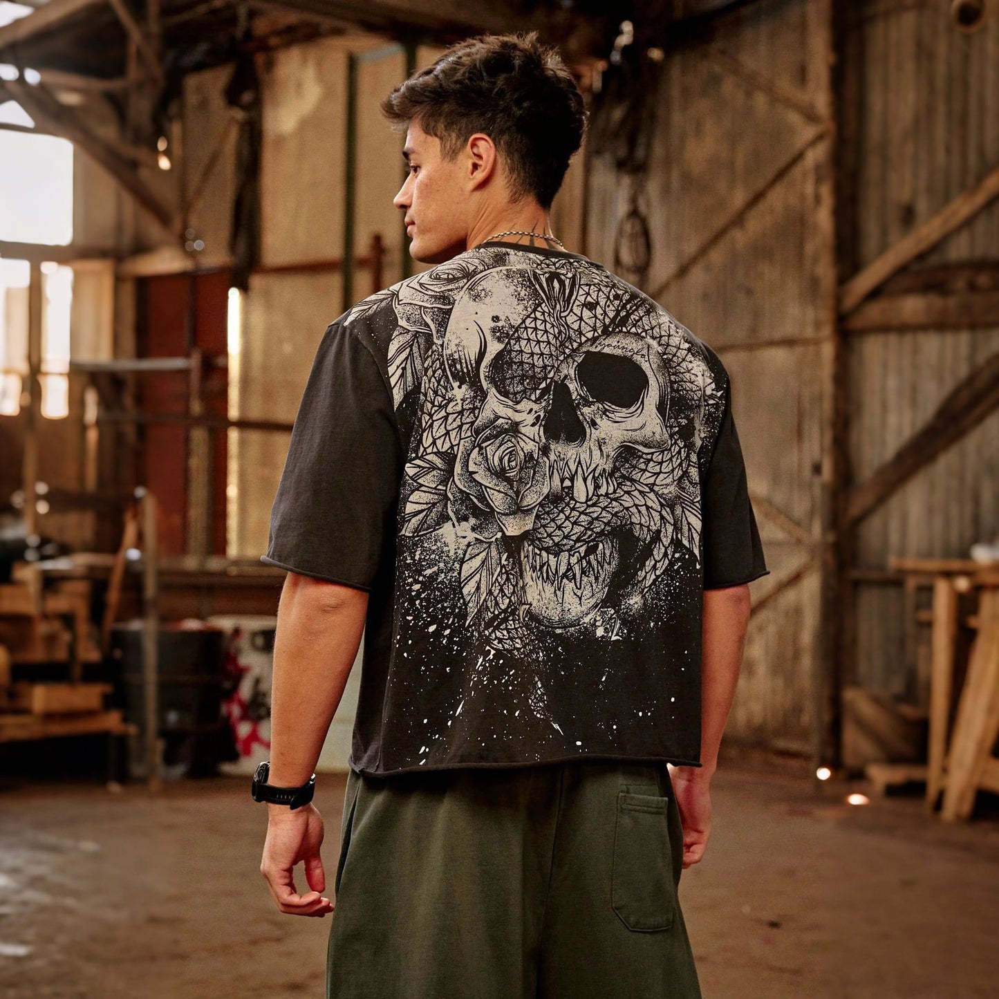 Oversized Letter T-Shirt