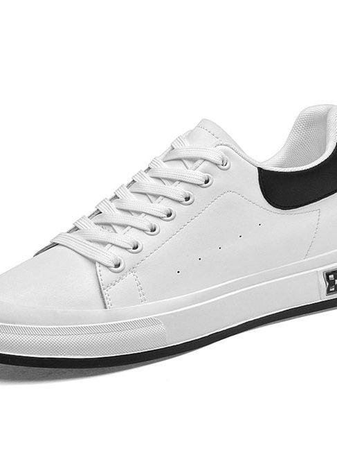 Breathable Leather Mesh Sneakers