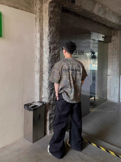 Retro Camouflage Street T-Shirt