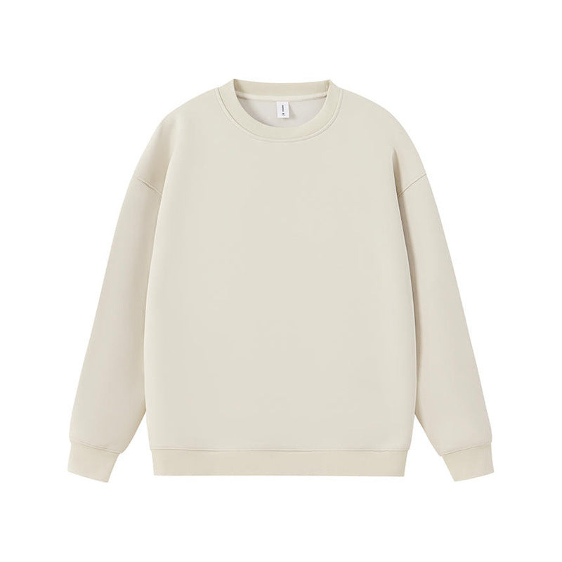 Heavyweight Retro Cotton Pullover Sweatshirt