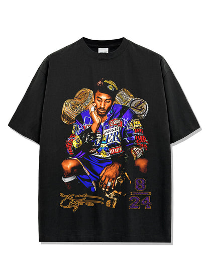 Retro Graphic KOBE-Themed shirt