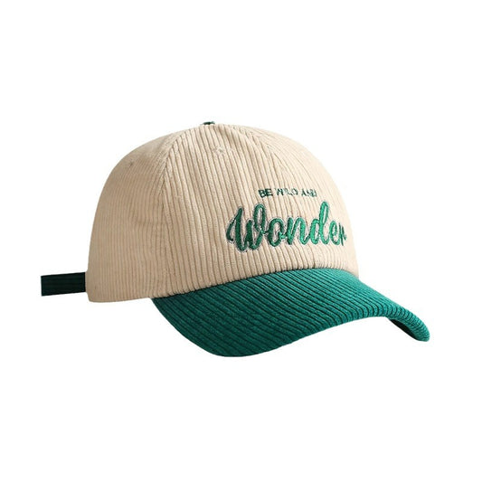 Retro Corduroy Baseball Cap