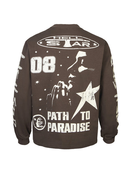 Heavyweight Cotton Letter Long Sleeve