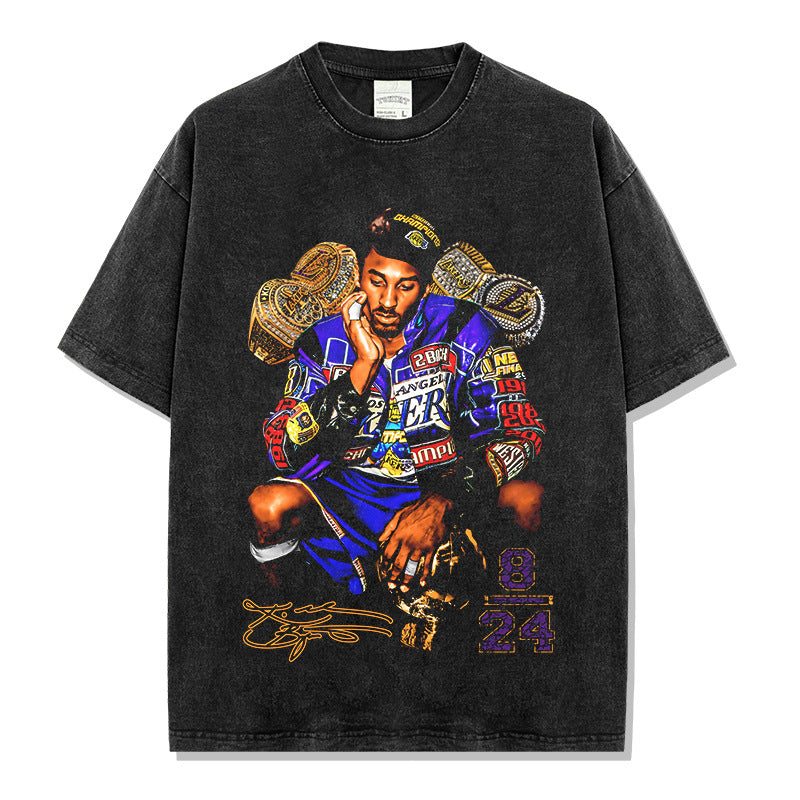 Retro Graphic KOBE-Themed shirt