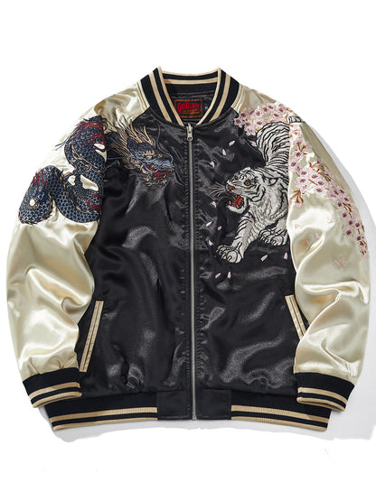 Vaezion D & T Embroidered Baseball Jacket