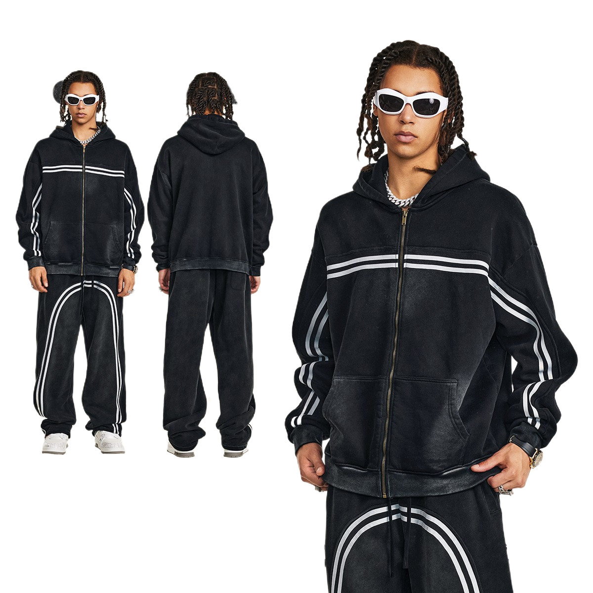 Oversized Hooded Sweatshirt