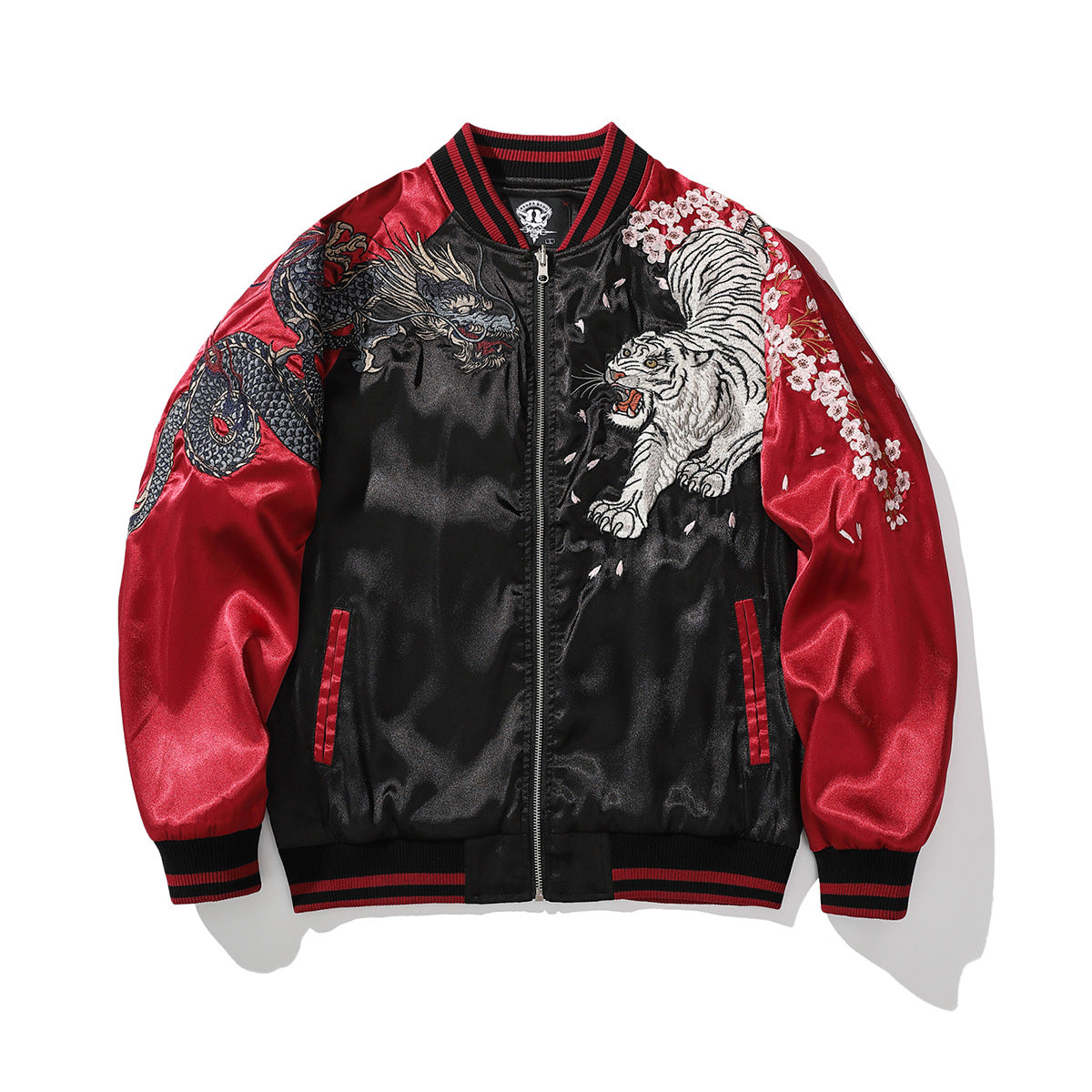 Vaezion D & T Embroidered Baseball Jacket