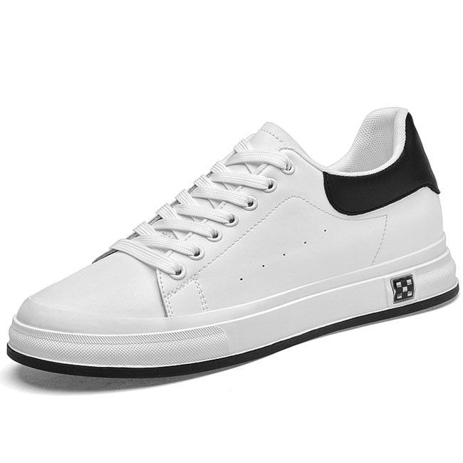 Breathable Leather Mesh Sneakers