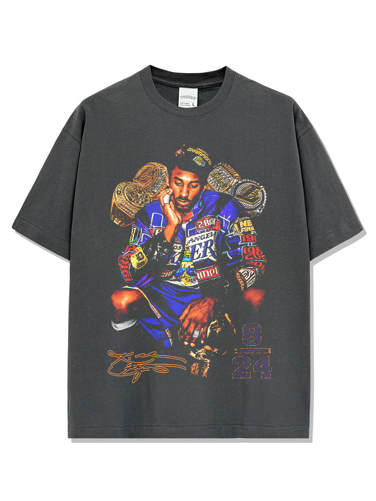 Retro Graphic KOBE-Themed shirt