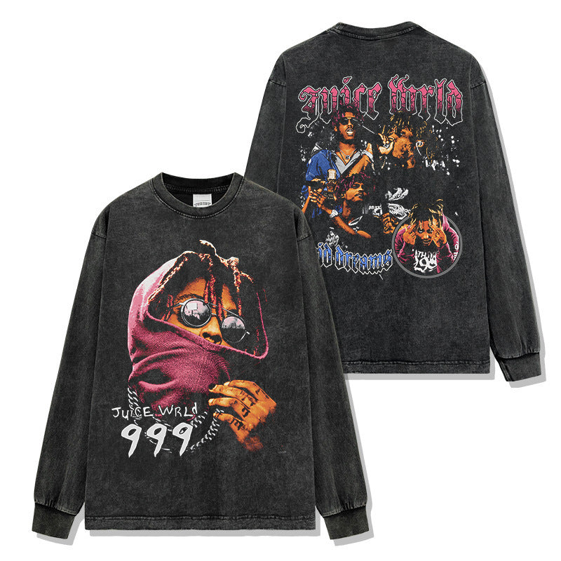 Retro Street Cotton T-Shirt / Hoodie