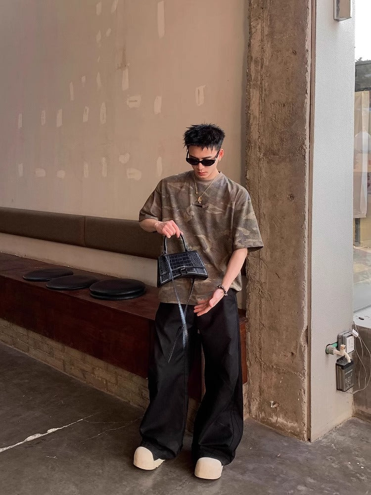 Retro Camouflage Street T-Shirt