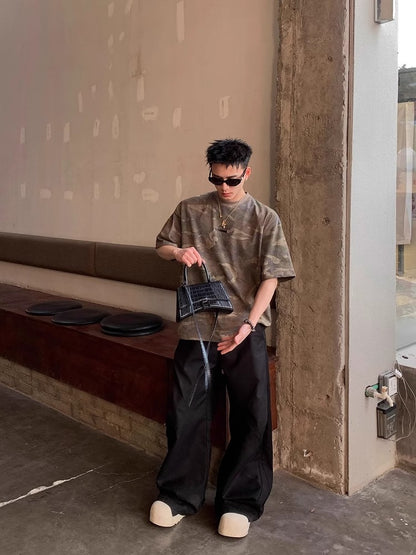 Retro Camouflage Street T-Shirt