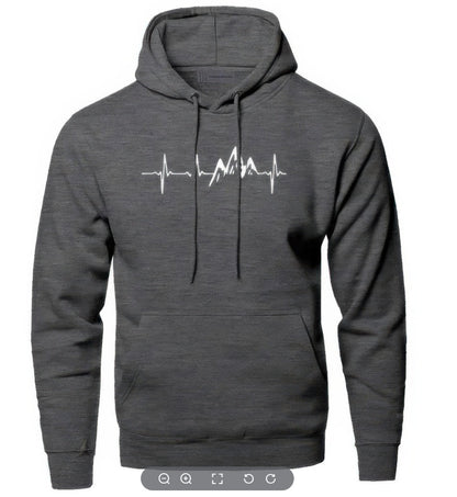 Mountain Pulse Graphic Hoodie