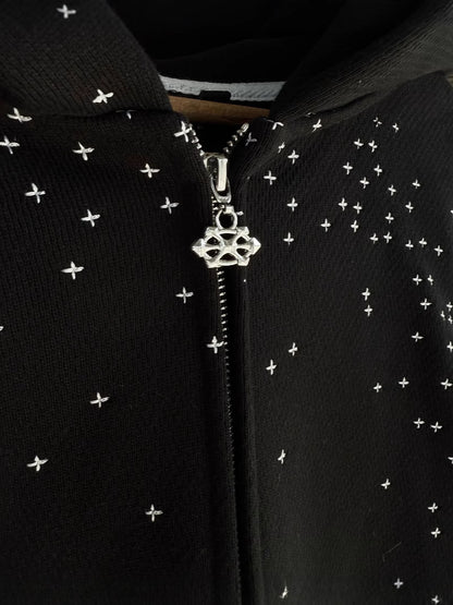 Starry Sky Rhinestone Hoodie