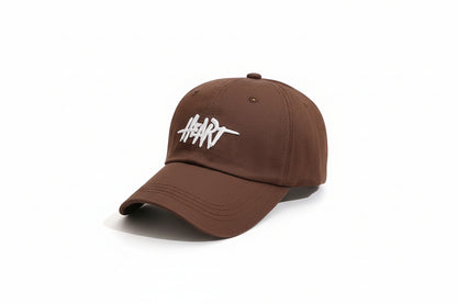'Heart' Wide Brim Baseball Cap