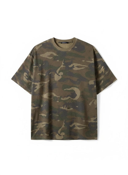 Retro Camouflage Street T-Shirt