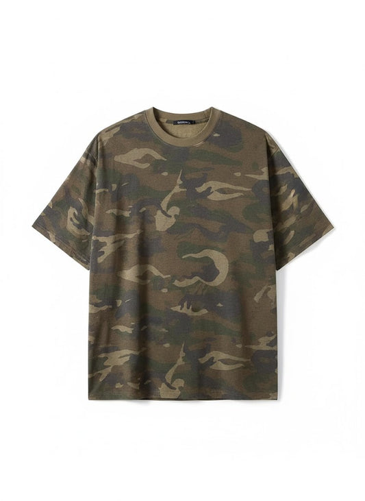 Retro Camouflage Street T-Shirt